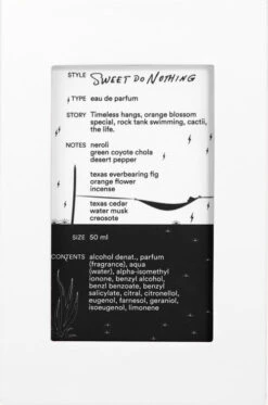 Sweet Do Nothing 9 Sweet Do Nothing -Perfume Art Store SDN box 800x 476321a2 8c5b 4323 863a a474e8b58be1